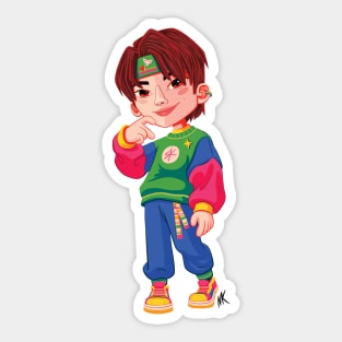 I.N Sticker